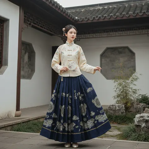 徽派传统服饰数智换装