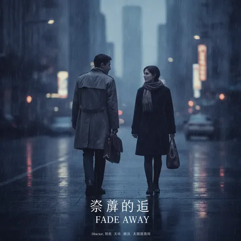 电影感故事叙事宣传海报