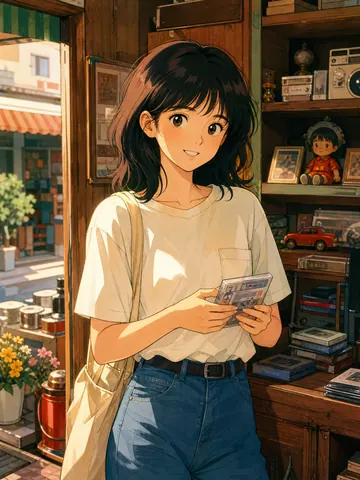 怀旧日漫插画生成