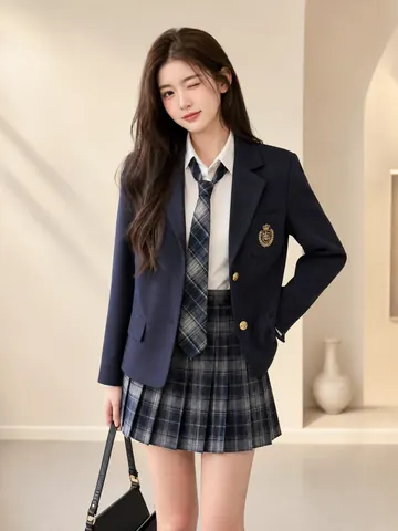 学院风套装换装