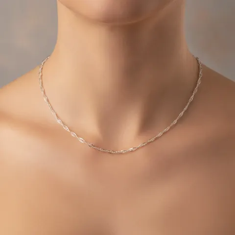 服饰与高档配饰细节试戴