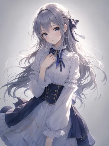 清透动漫少女立绘生成
