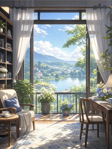 动漫场景高清生成