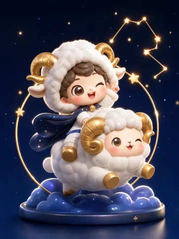 星座特质可爱配图