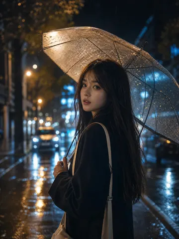 雨景高清修复放大