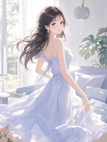 清爽二次元文生图