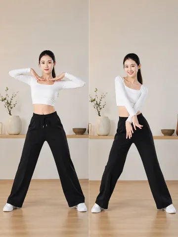 单双人动作模仿